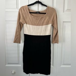Bebe quarter sleeve dress